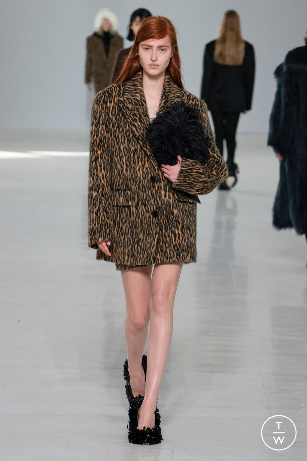 Fashion Week Milan Fall/Winter 2023 look 11 from the MSGM collection womenswear