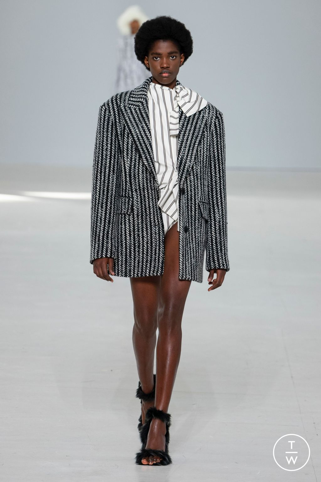 Fashion Week Milan Fall/Winter 2023 look 18 from the MSGM collection 女装