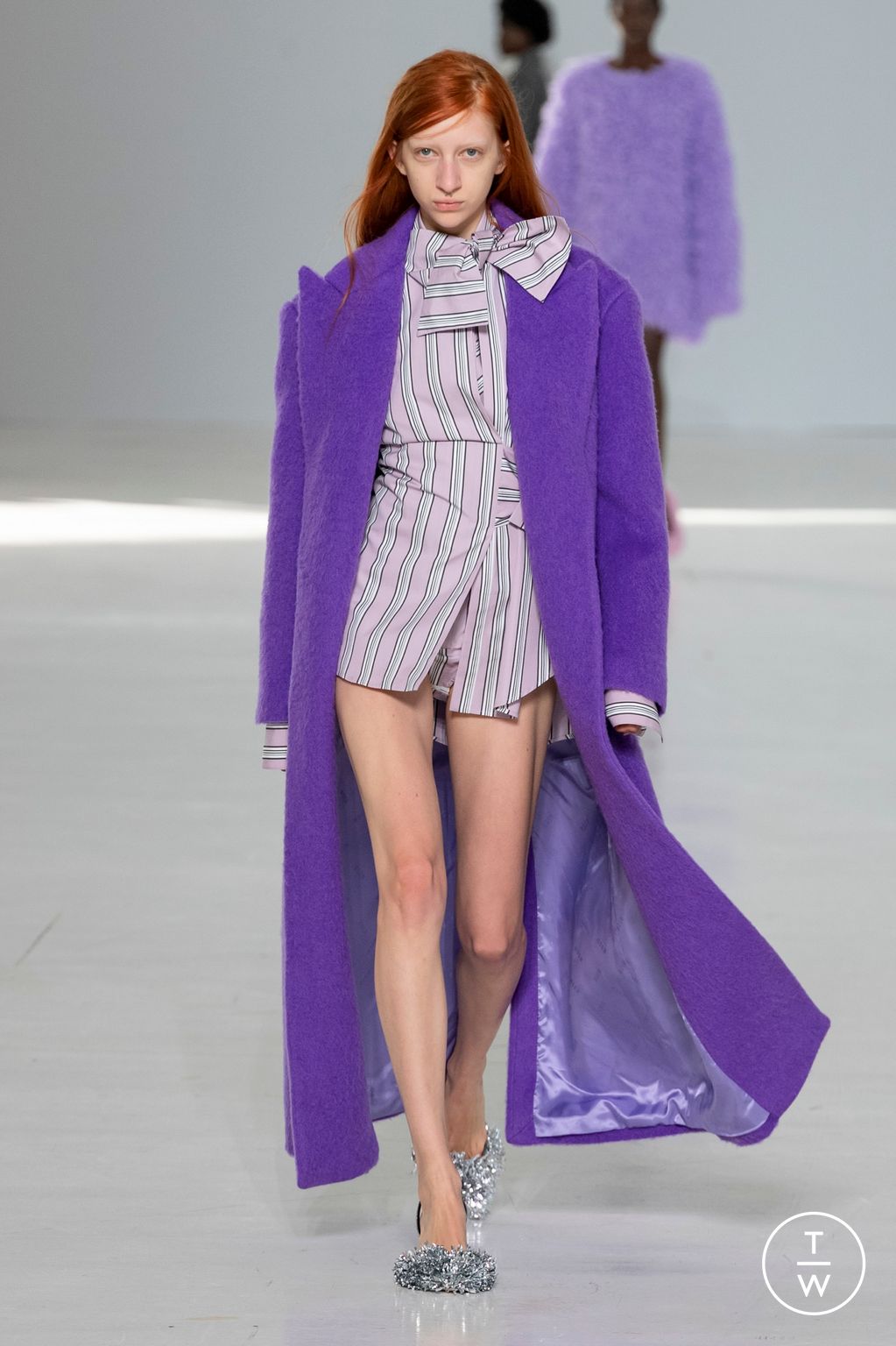 Fashion Week Milan Fall/Winter 2023 look 29 from the MSGM collection 女装