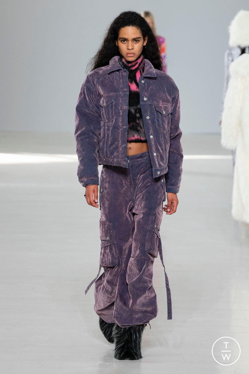 Fashion Week Milan Fall/Winter 2023 look 31 from the MSGM collection womenswear