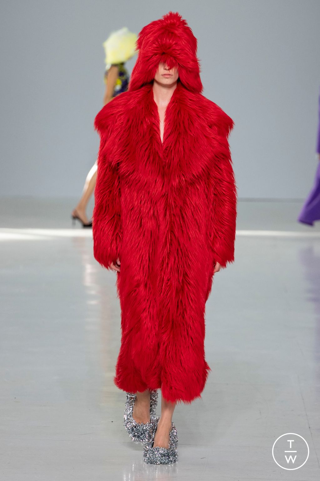 Fashion Week Milan Fall/Winter 2023 look 39 from the MSGM collection 女装