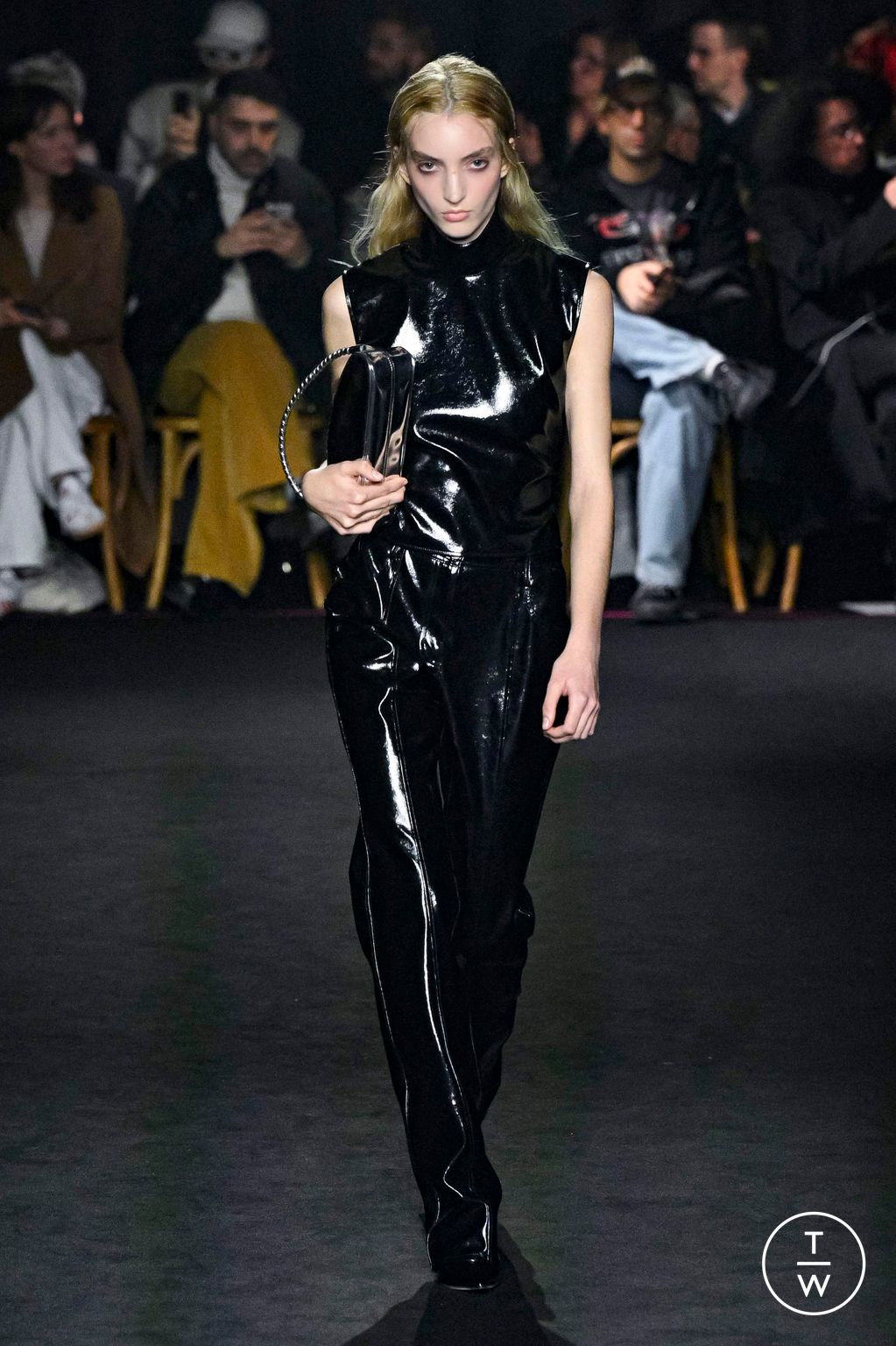 Fashion Week Milan Fall/Winter 2024 look 5 from the MSGM collection 女装