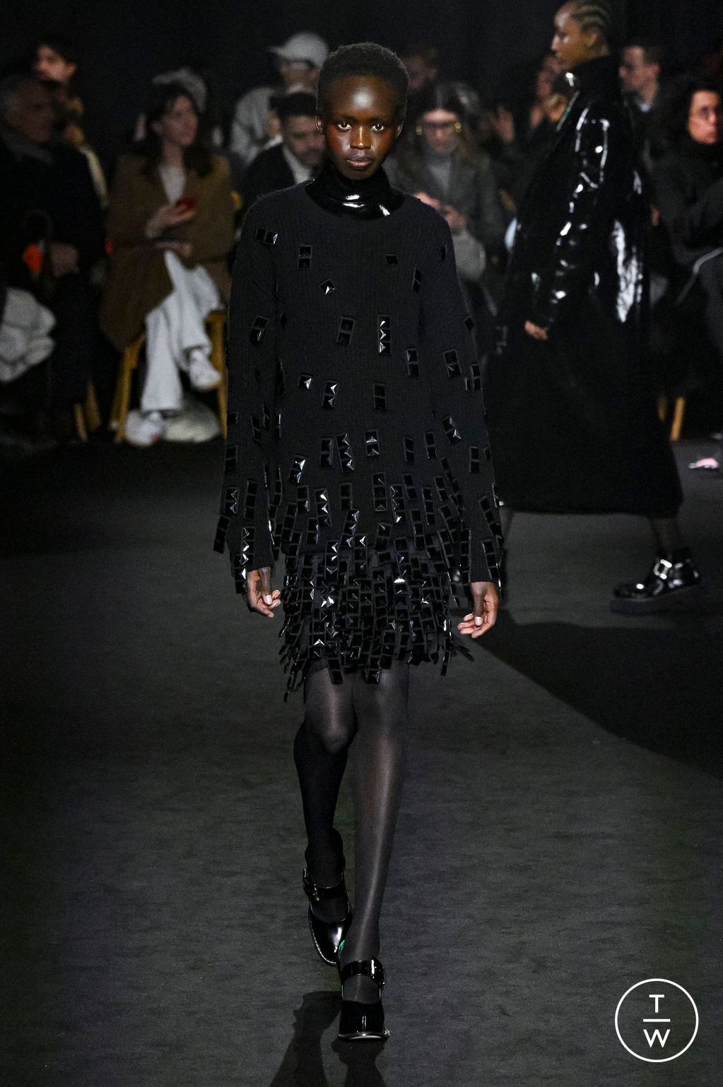 Fashion Week Milan Fall/Winter 2024 look 6 from the MSGM collection womenswear