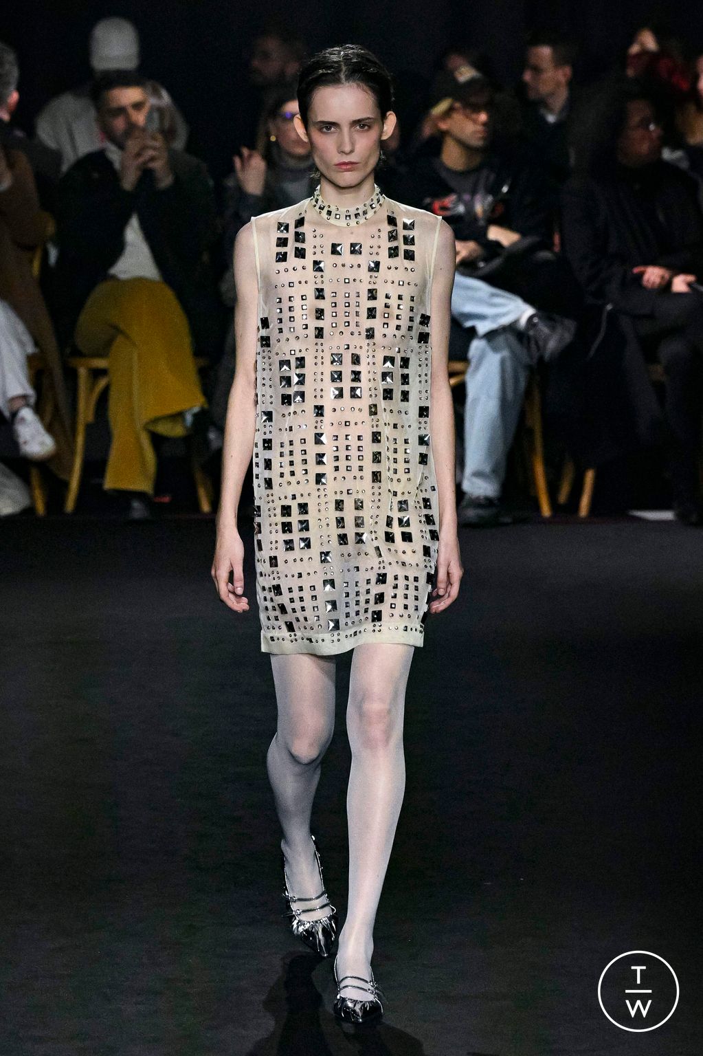 Fashion Week Milan Fall/Winter 2024 look 16 from the MSGM collection womenswear