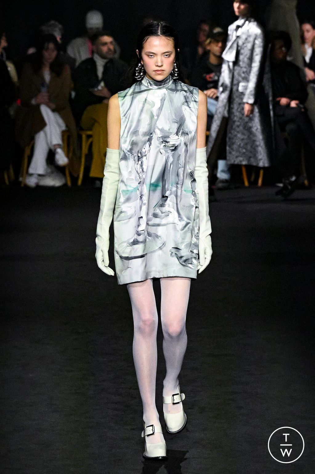 Fashion Week Milan Fall/Winter 2024 look 18 from the MSGM collection 女装