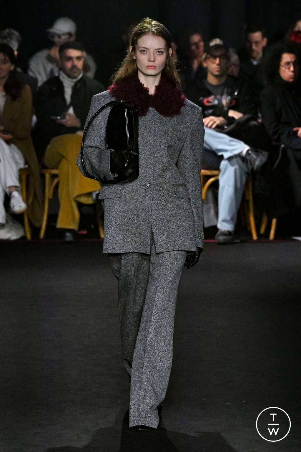 Fashion Week Milan Fall/Winter 2024 look 28 de la collection MSGM womenswear