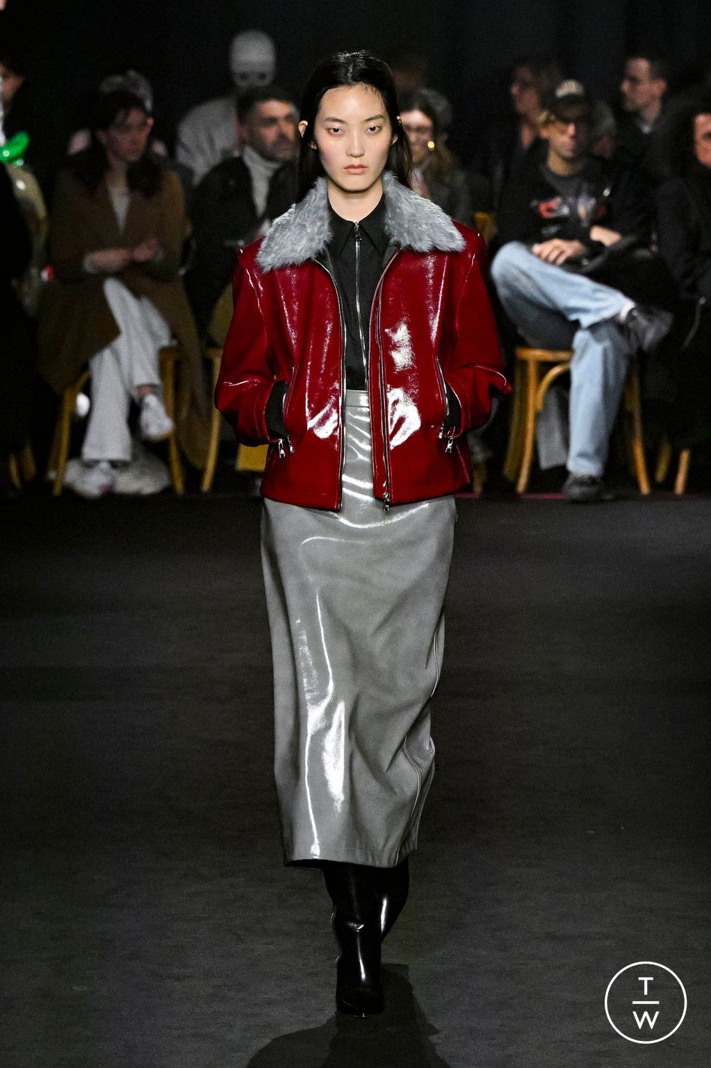 Fashion Week Milan Fall/Winter 2024 look 29 from the MSGM collection womenswear