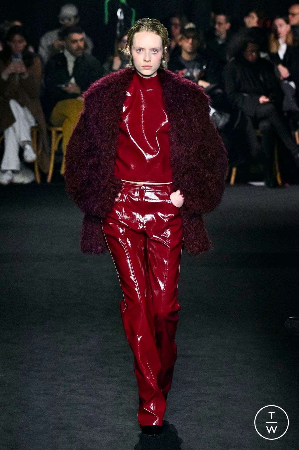 Fashion Week Milan Fall/Winter 2024 look 30 from the MSGM collection 女装