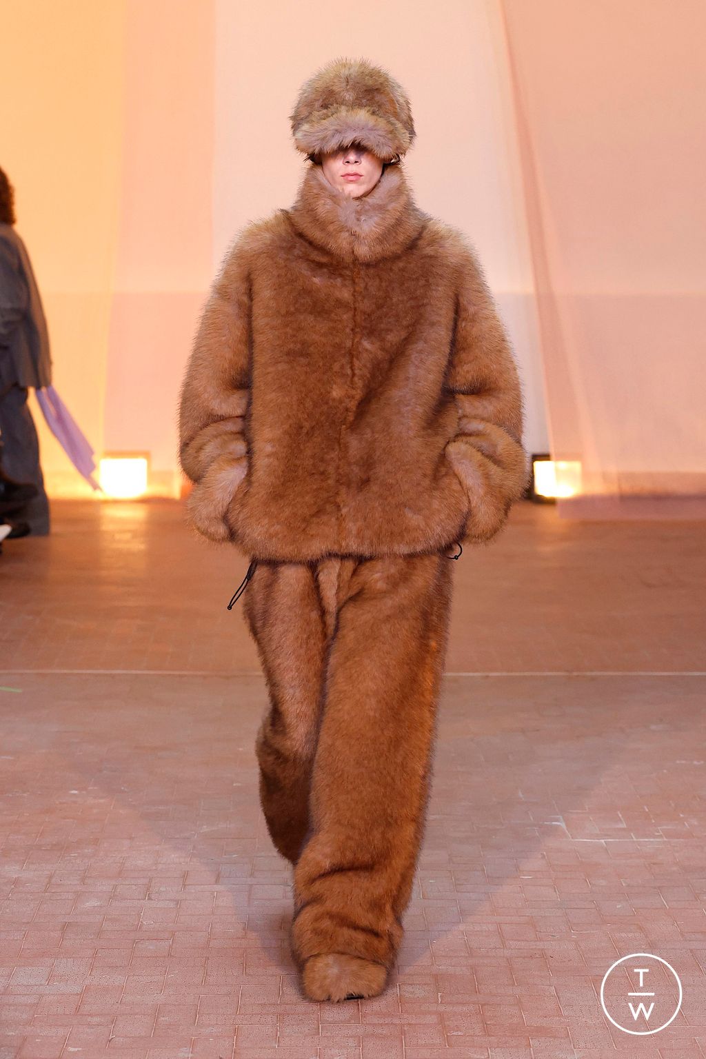 Fashion Week Milan Fall/Winter 2025 look 11 from the MSGM collection womenswear