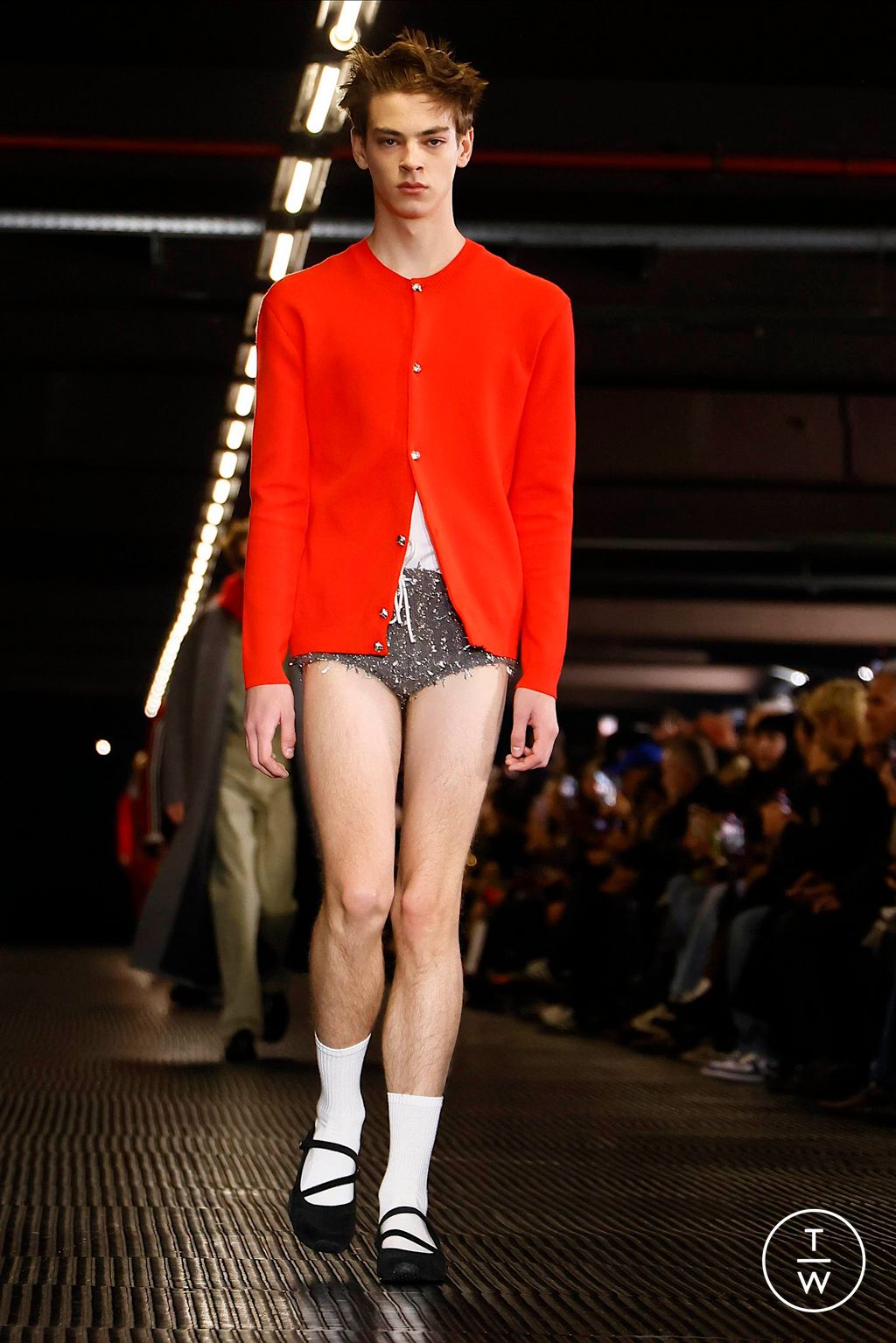 Fashion Week Milan Fall/Winter 2024 look 4 de la collection MSGM menswear
