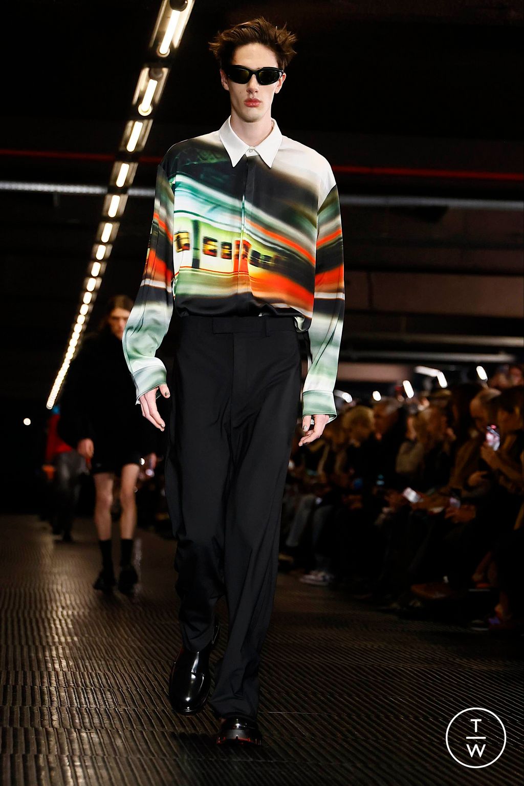 Fashion Week Milan Fall/Winter 2024 look 9 de la collection MSGM menswear
