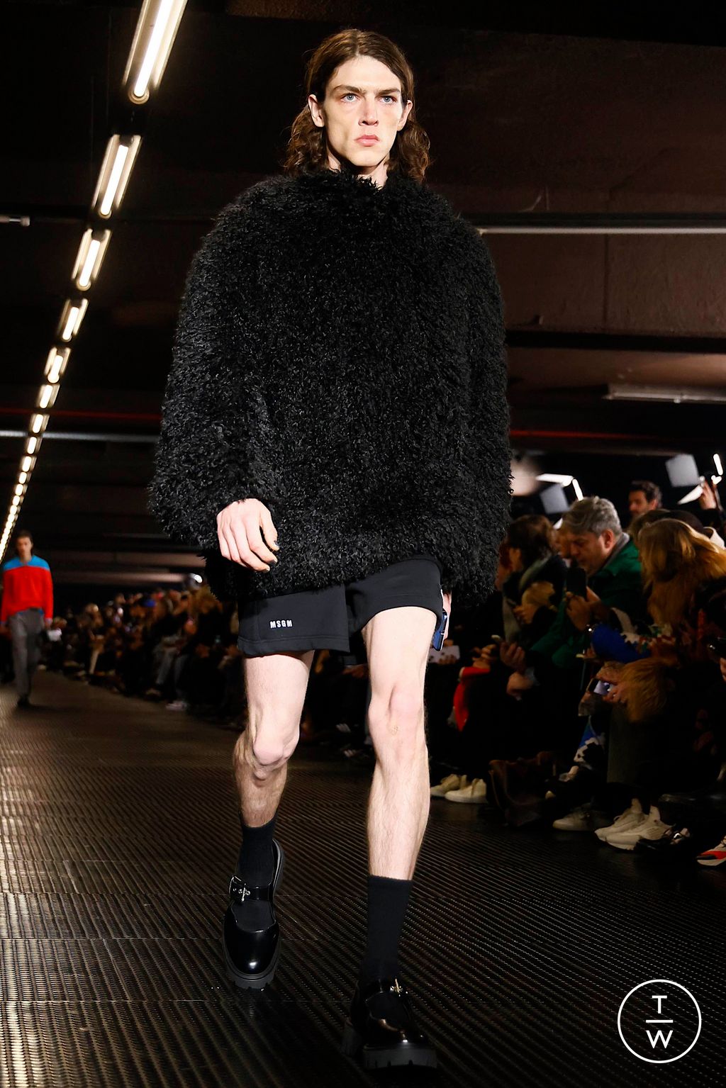Fashion Week Milan Fall/Winter 2024 look 10 from the MSGM collection menswear