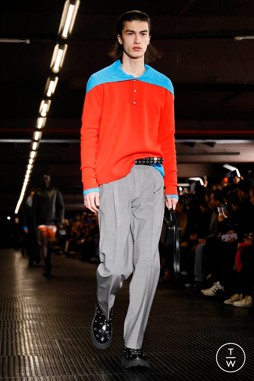 Fashion Week Milan Fall/Winter 2024 look 11 from the MSGM collection menswear