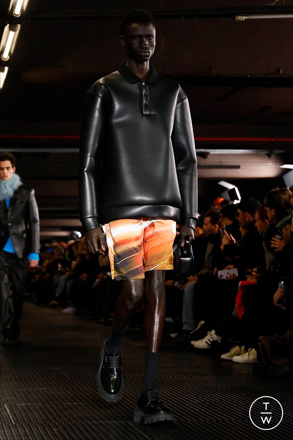 Fashion Week Milan Fall/Winter 2024 look 12 from the MSGM collection 男装