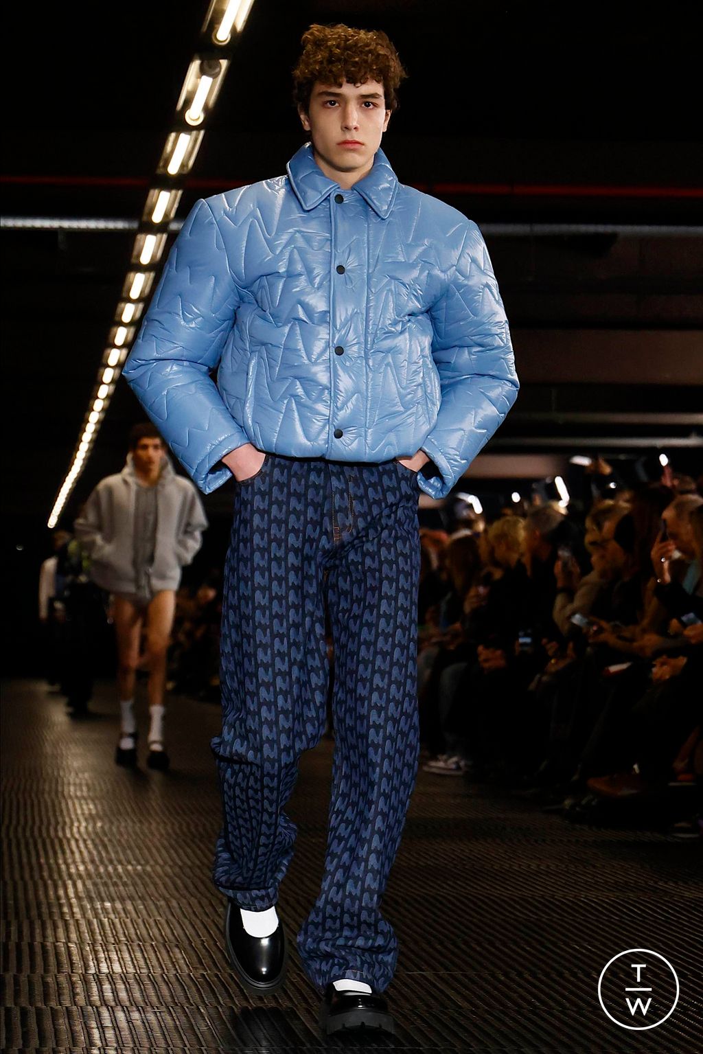 Fashion Week Milan Fall/Winter 2024 look 29 from the MSGM collection 男装