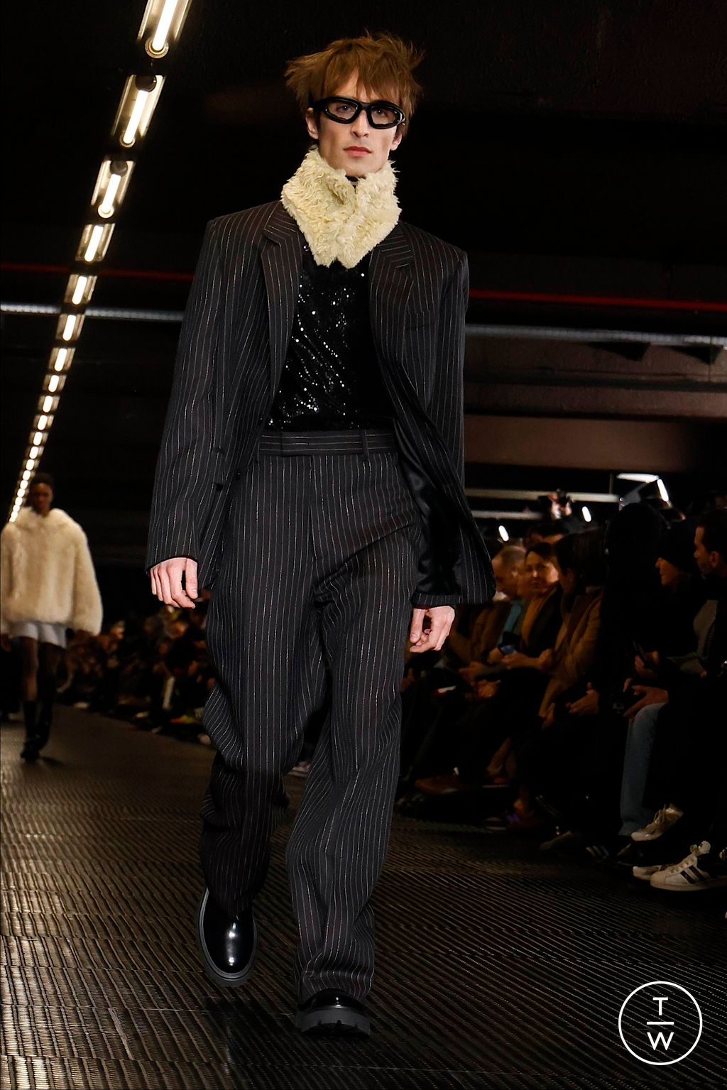 Fashion Week Milan Fall/Winter 2024 look 33 from the MSGM collection menswear