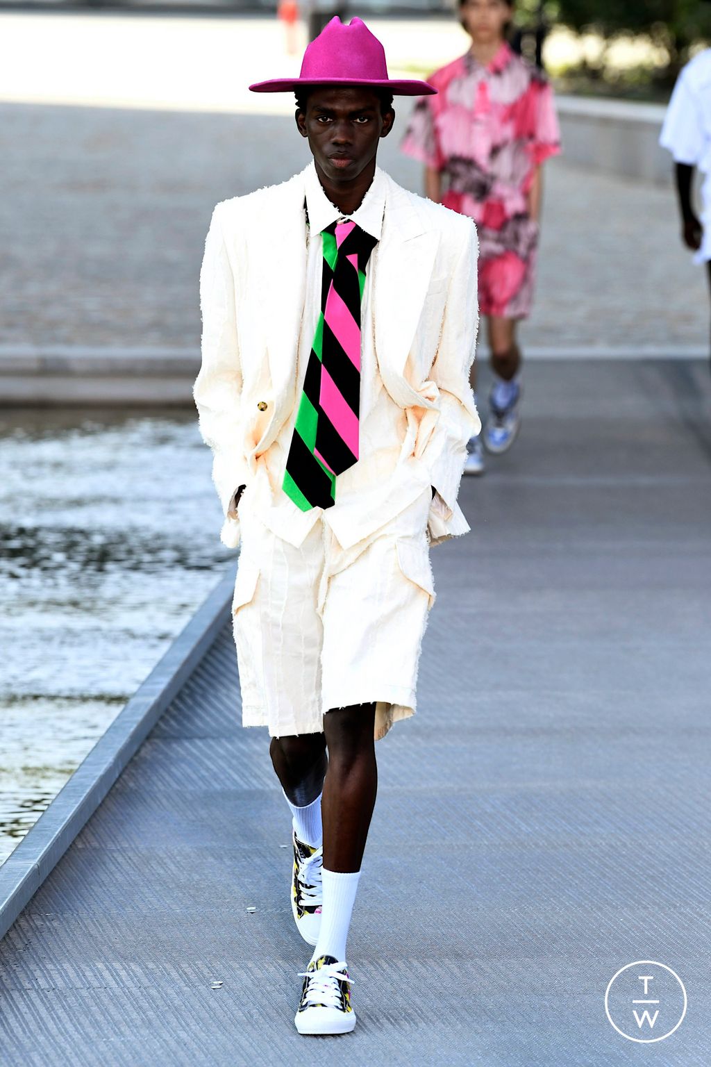 Fashion Week Milan Spring/Summer 2023 look 9 from the MSGM collection menswear