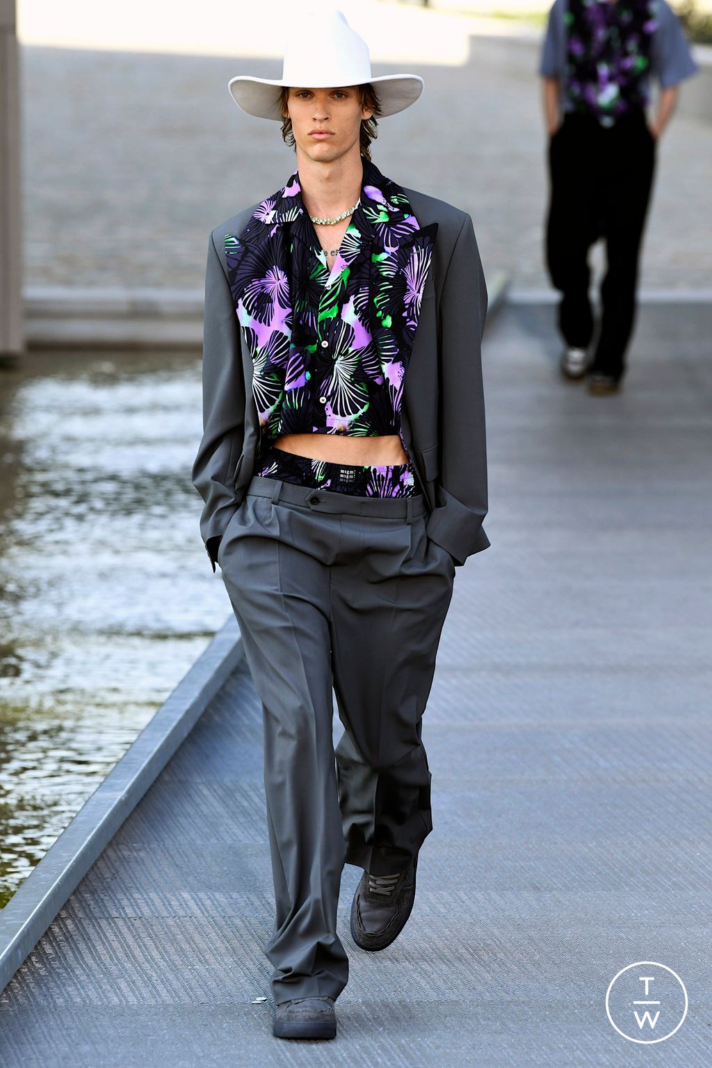 Fashion Week Milan Spring/Summer 2023 look 13 from the MSGM collection 男装