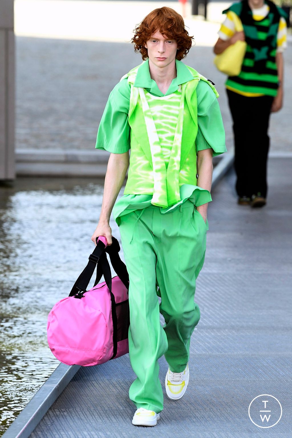 Fashion Week Milan Spring/Summer 2023 look 20 from the MSGM collection 男装
