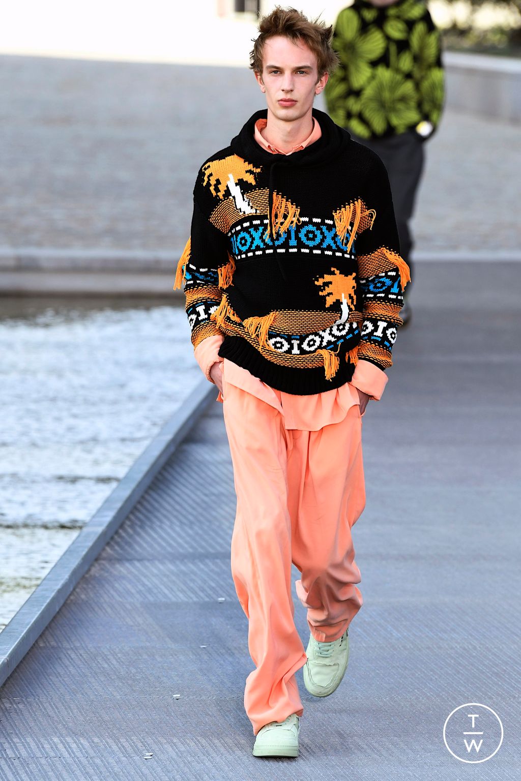 Fashion Week Milan Spring/Summer 2023 look 26 from the MSGM collection 男装
