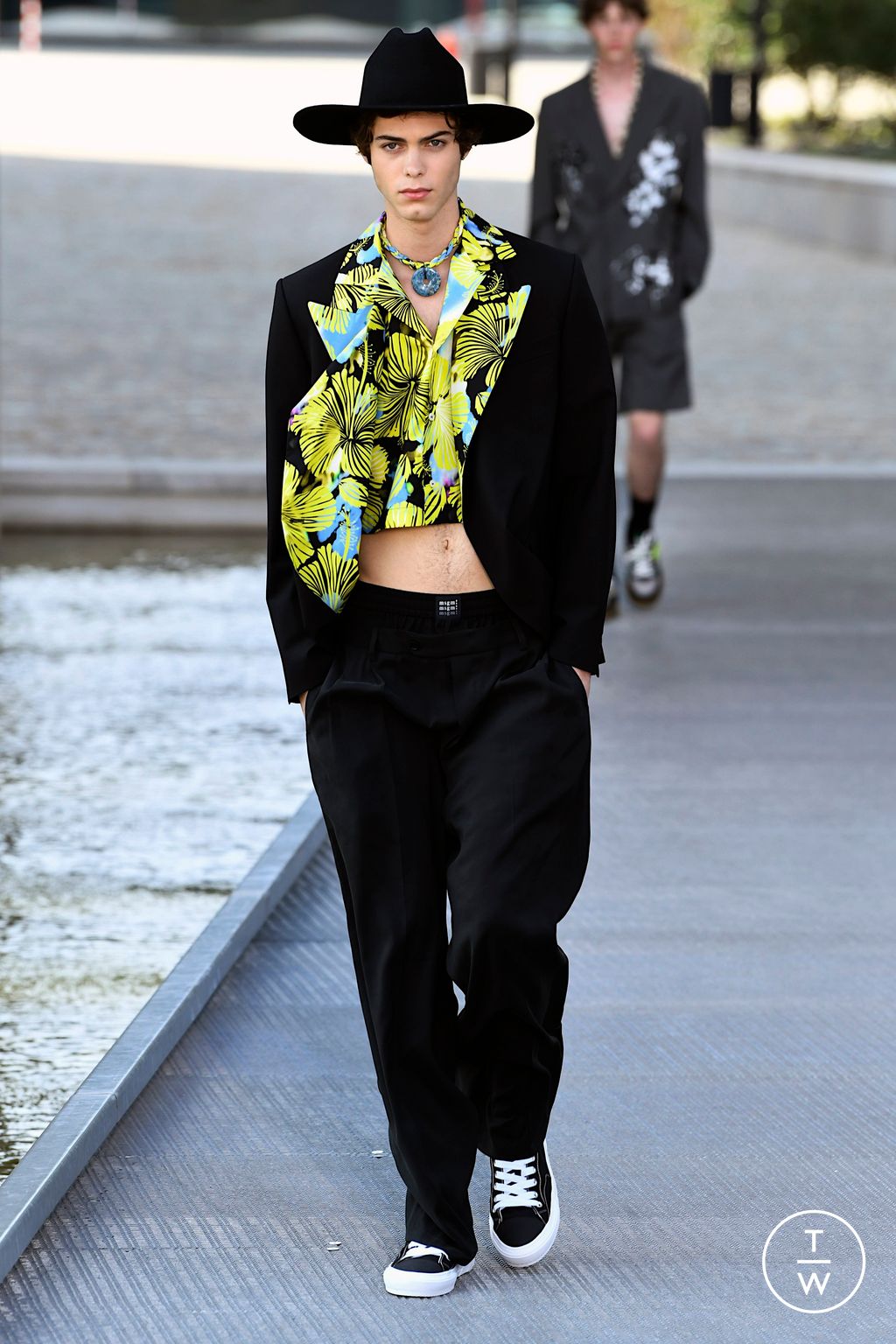 Fashion Week Milan Spring/Summer 2023 look 29 from the MSGM collection menswear