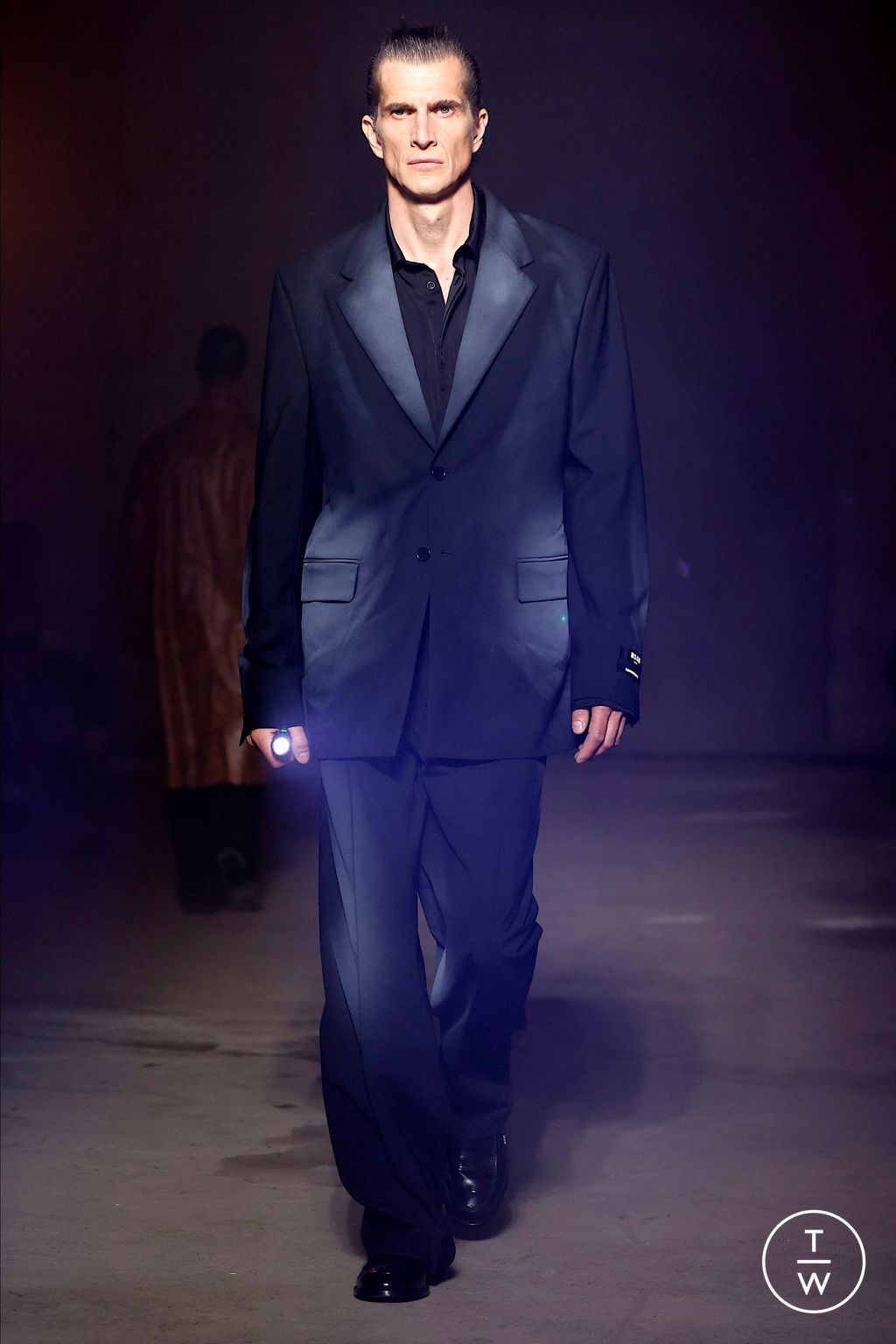 Fashion Week Milan Spring/Summer 2024 look 2 from the MSGM collection menswear