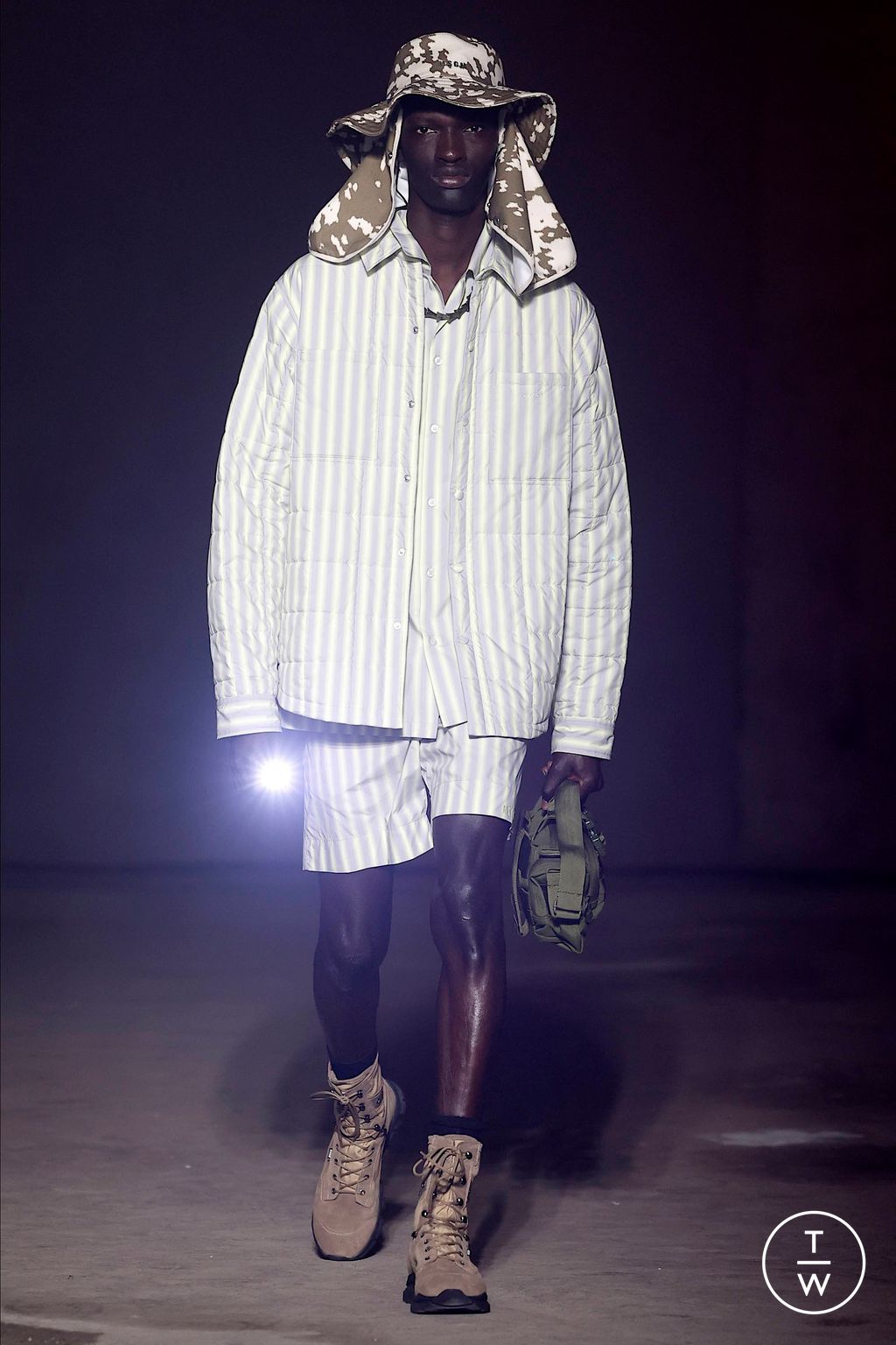 Fashion Week Milan Spring/Summer 2024 look 16 from the MSGM collection menswear