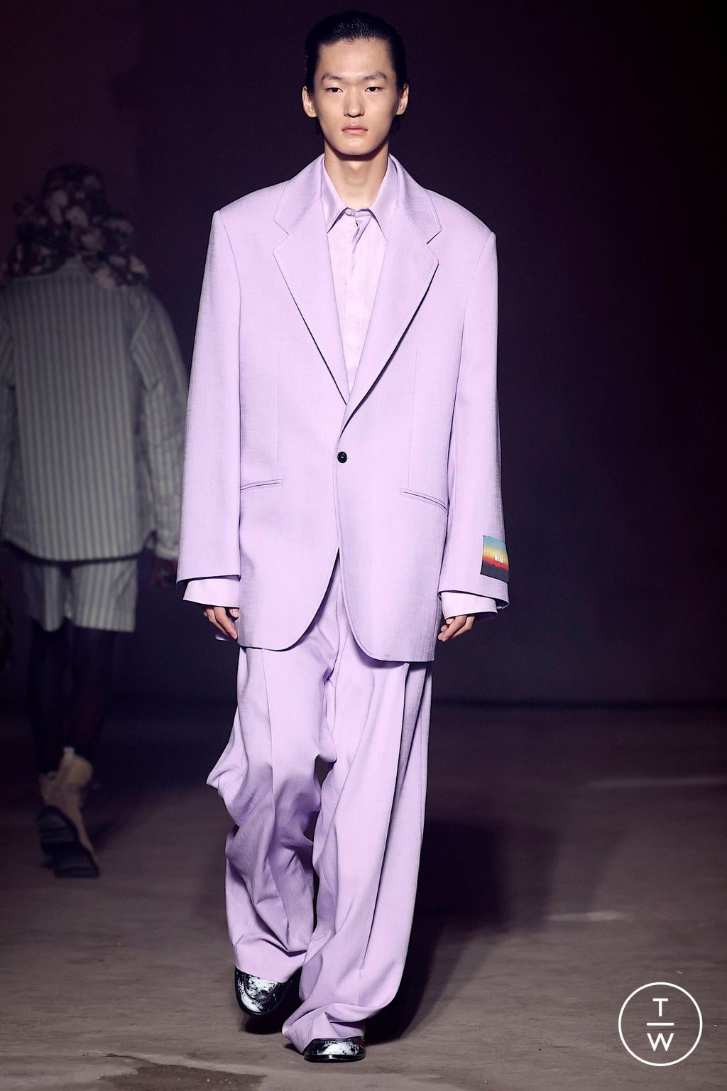 Fashion Week Milan Spring/Summer 2024 look 17 from the MSGM collection menswear