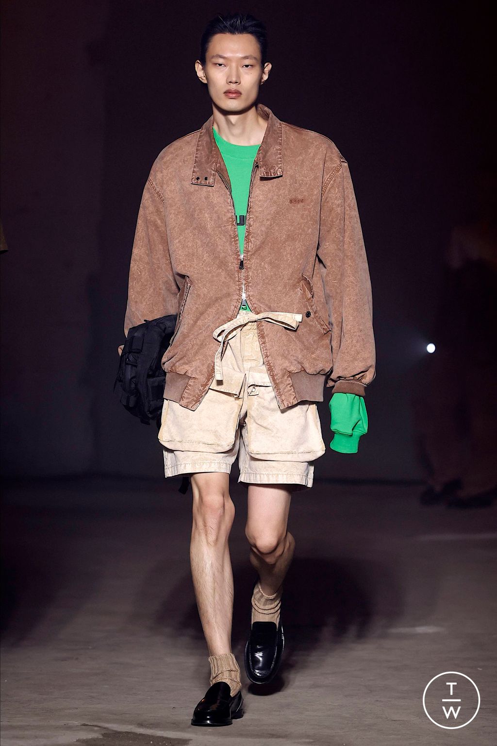 Fashion Week Milan Spring/Summer 2024 look 23 from the MSGM collection menswear