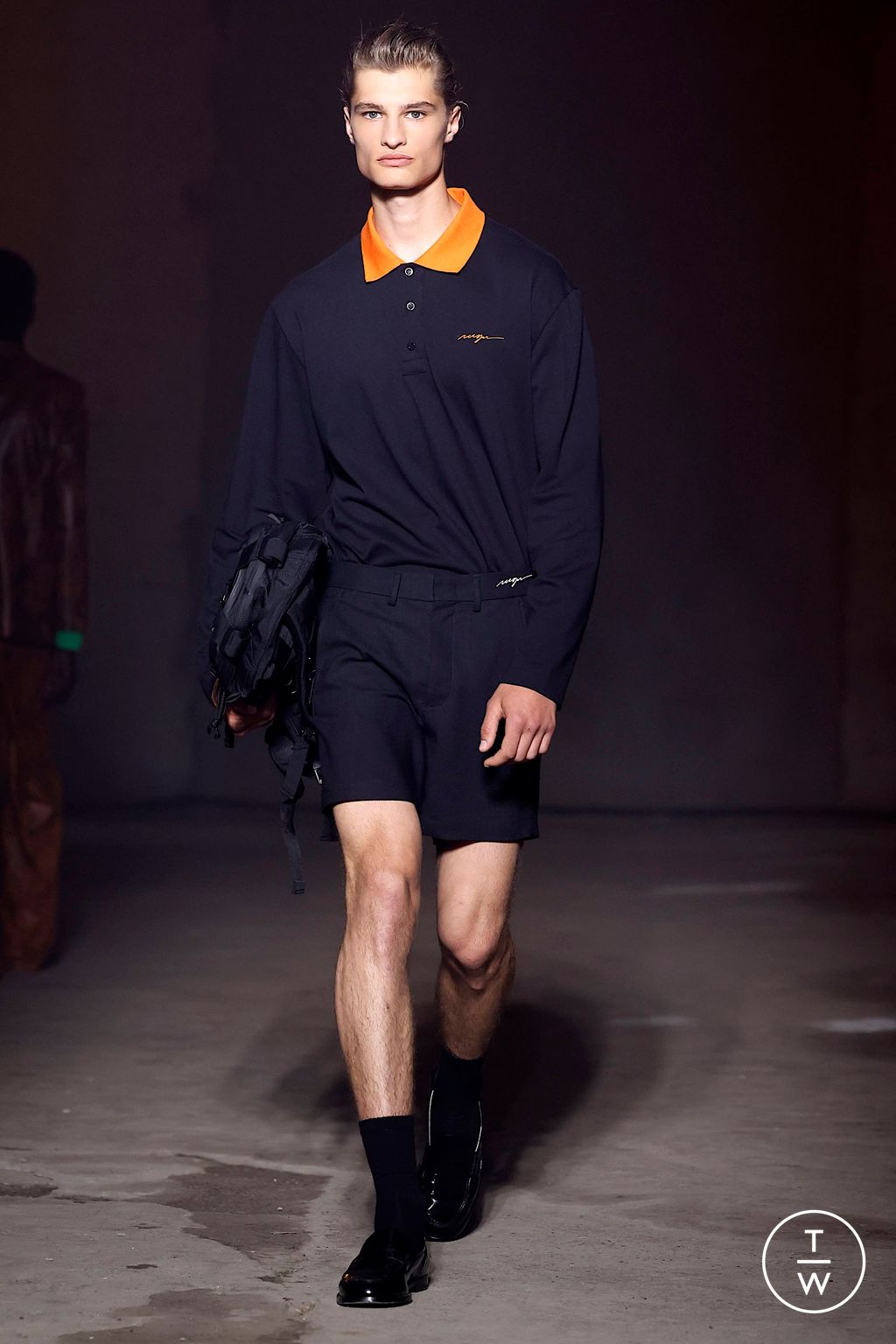 Fashion Week Milan Spring/Summer 2024 look 27 from the MSGM collection 男装