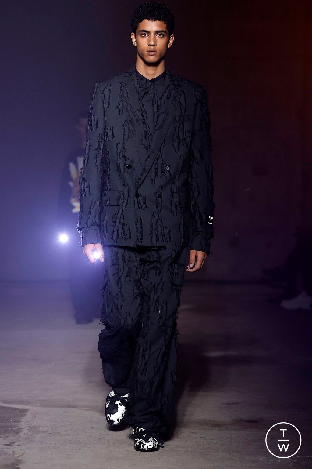 Fashion Week Milan Spring/Summer 2024 look 28 from the MSGM collection menswear