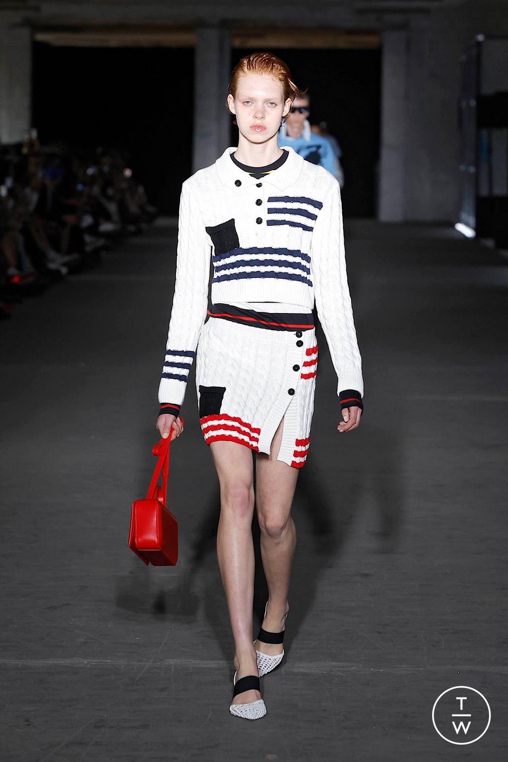 Fashion Week Milan Spring-Summer 2025 look 15 from the MSGM collection 男装