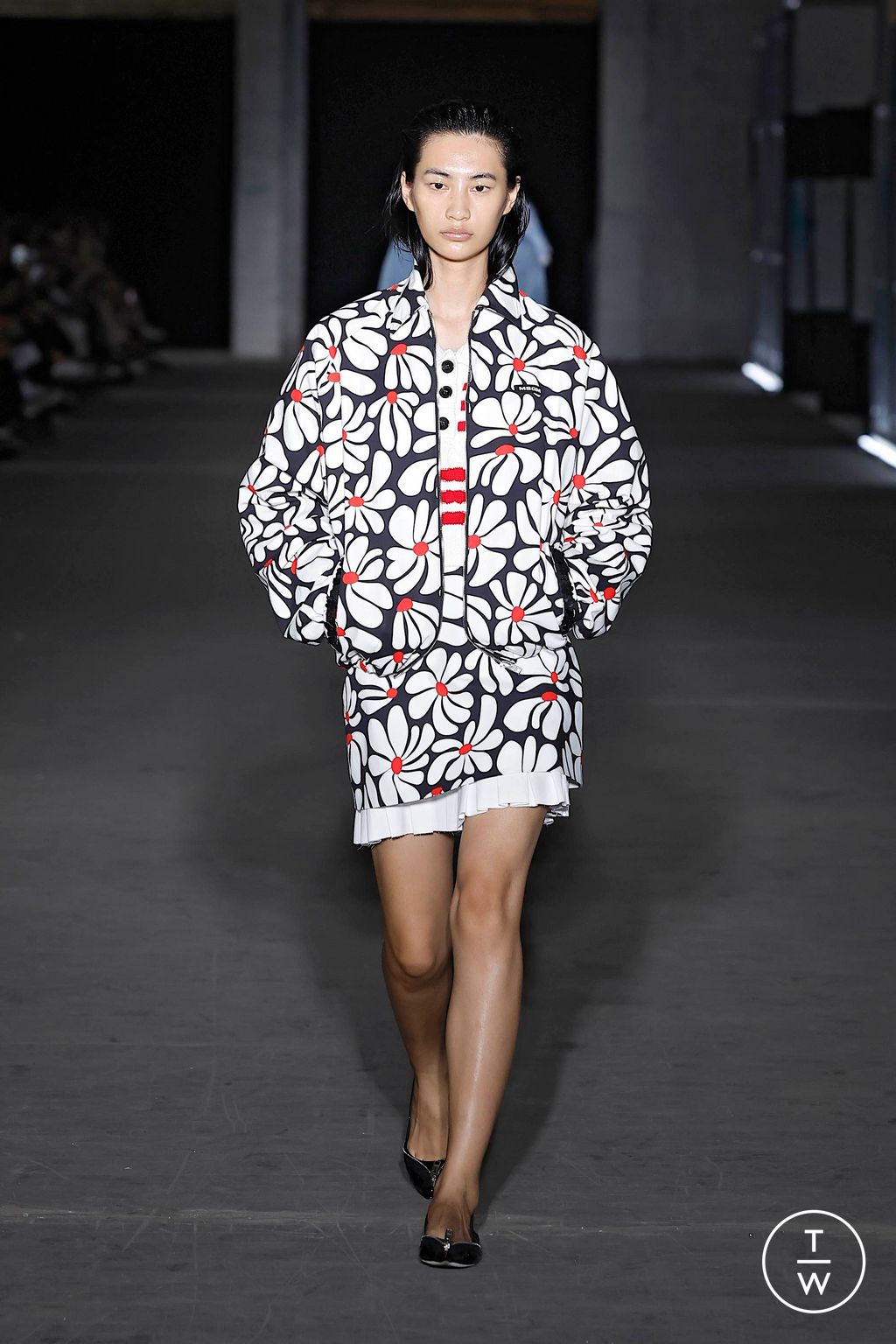 Fashion Week Milan Spring-Summer 2025 look 17 from the MSGM collection menswear