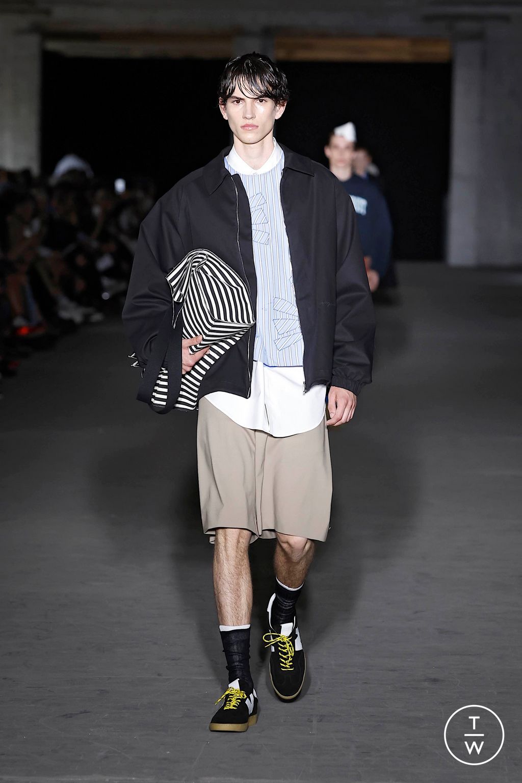 Fashion Week Milan Spring-Summer 2025 look 26 from the MSGM collection menswear