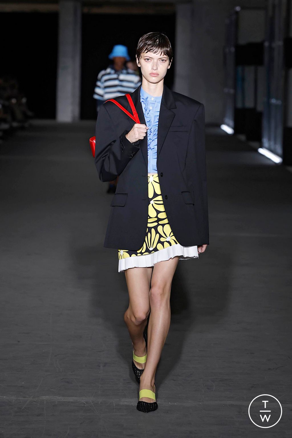 Fashion Week Milan Spring/Summer 2025 look 31 from the MSGM collection 男装