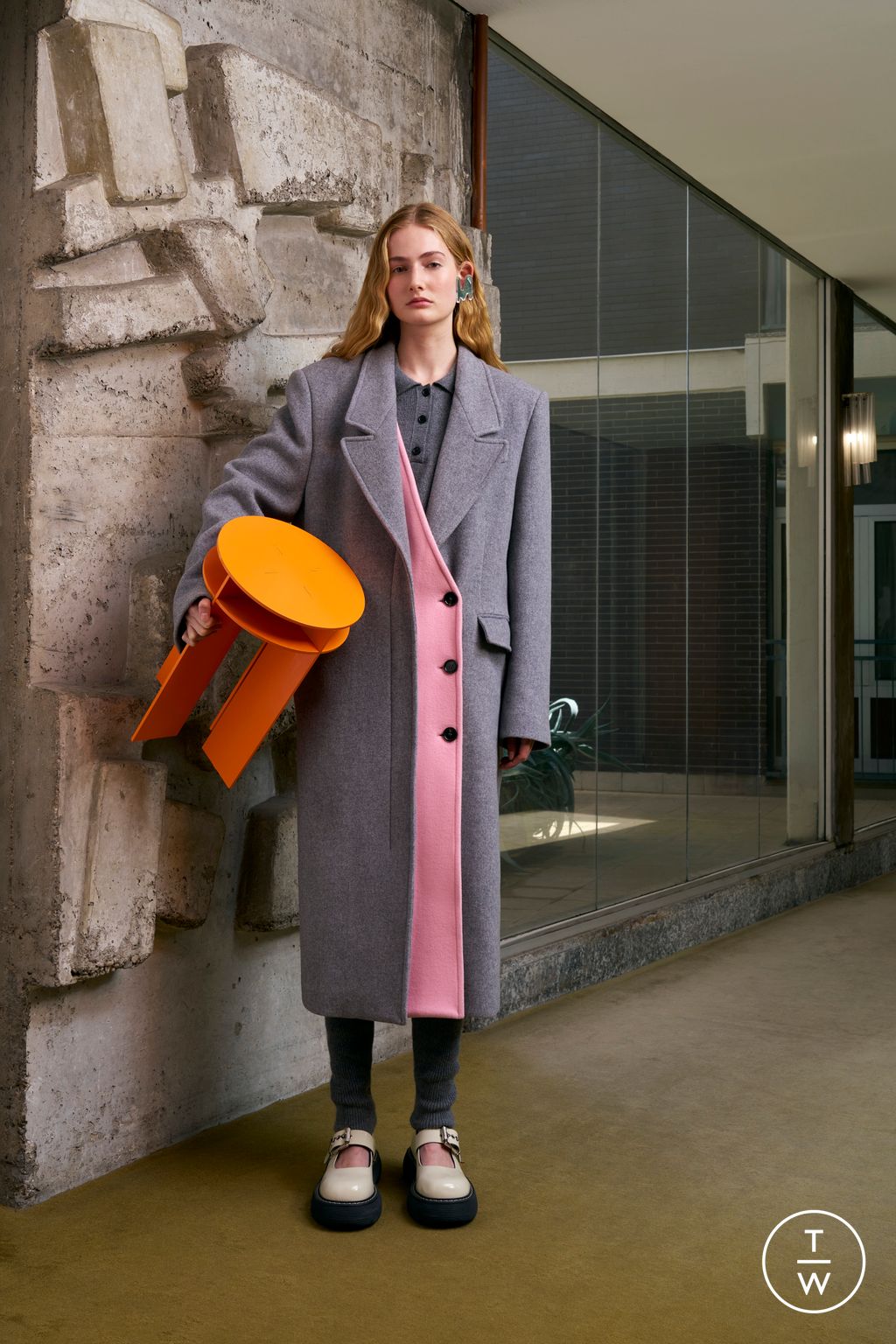 Fashion Week Milan Pre-Fall 2024 look 1 from the MSGM collection 女装