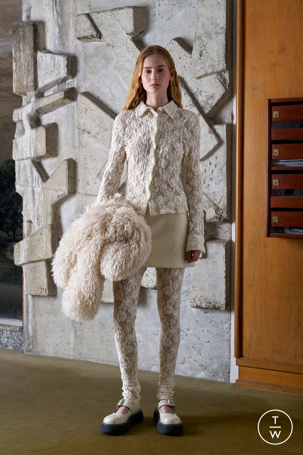 Fashion Week Milan Pre-Fall 2024 look 10 from the MSGM collection womenswear
