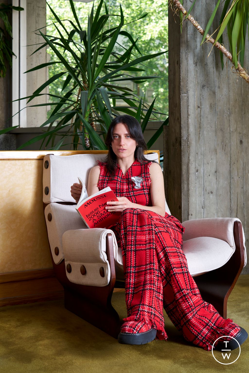 Fashion Week Milan Pre-Fall 2024 look 18 from the MSGM collection womenswear