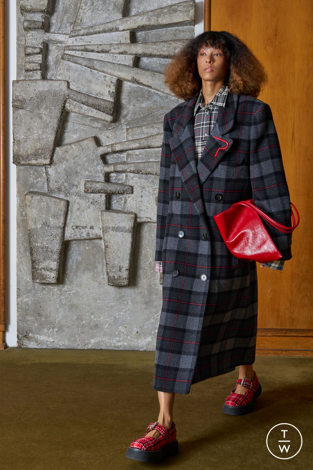 Fashion Week Milan Pre-Fall 2024 look 19 from the MSGM collection 女装