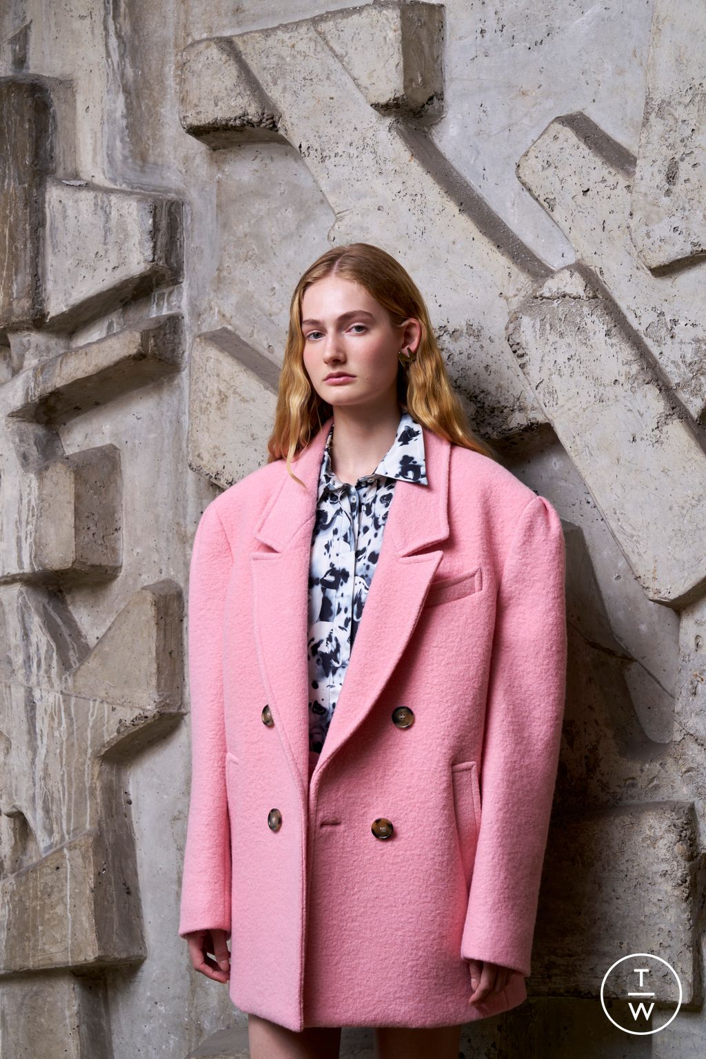 Fashion Week Milan Pre-Fall 2024 look 4 from the MSGM collection womenswear