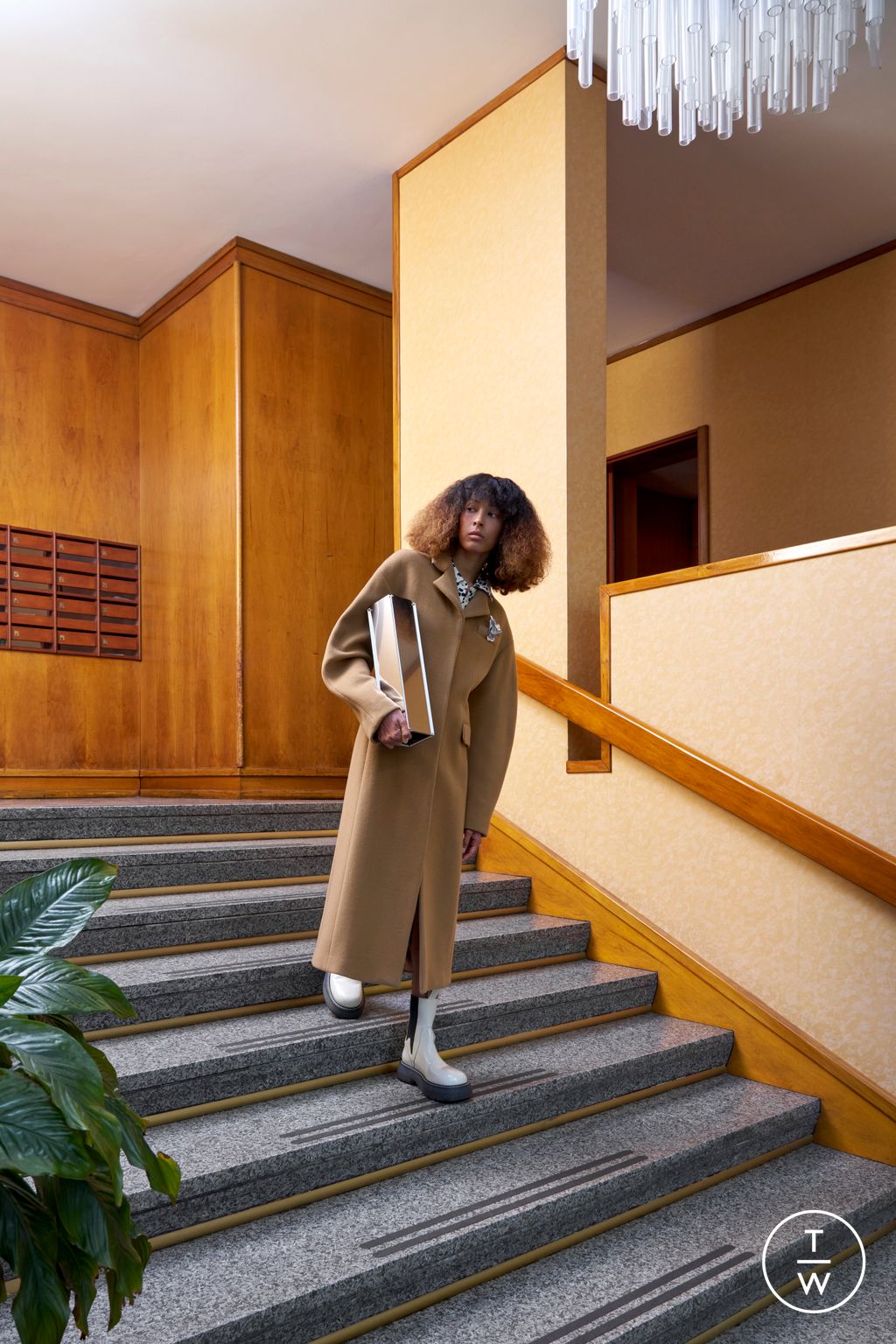 Fashion Week Milan Pre-Fall 2024 look 5 from the MSGM collection womenswear