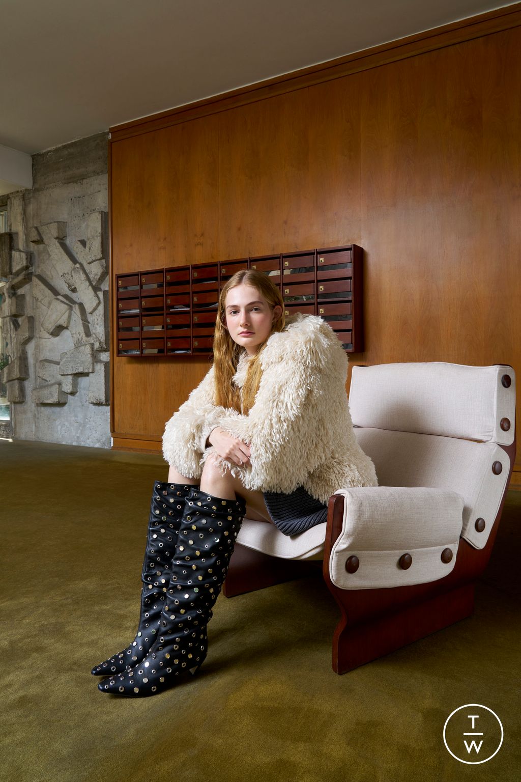 Fashion Week Milan Pre-Fall 2024 look 7 de la collection MSGM womenswear