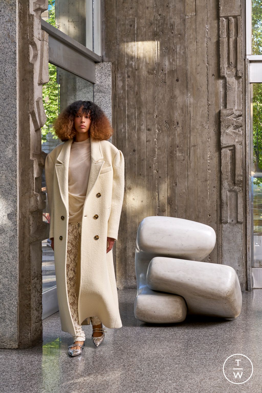 Fashion Week Milan Pre-Fall 2024 look 8 from the MSGM collection womenswear