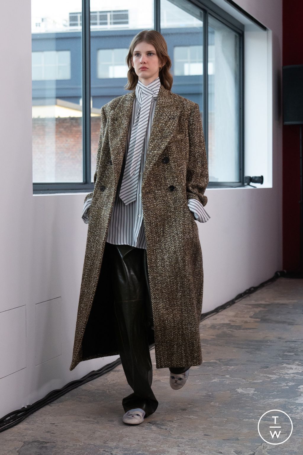 Fashion Week Milan Fall/Winter 2026 look 2 from the MSGM collection womenswear