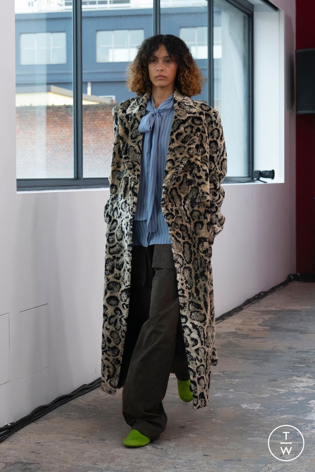 Fashion Week Milan Fall/Winter 2026 look 5 from the MSGM collection womenswear