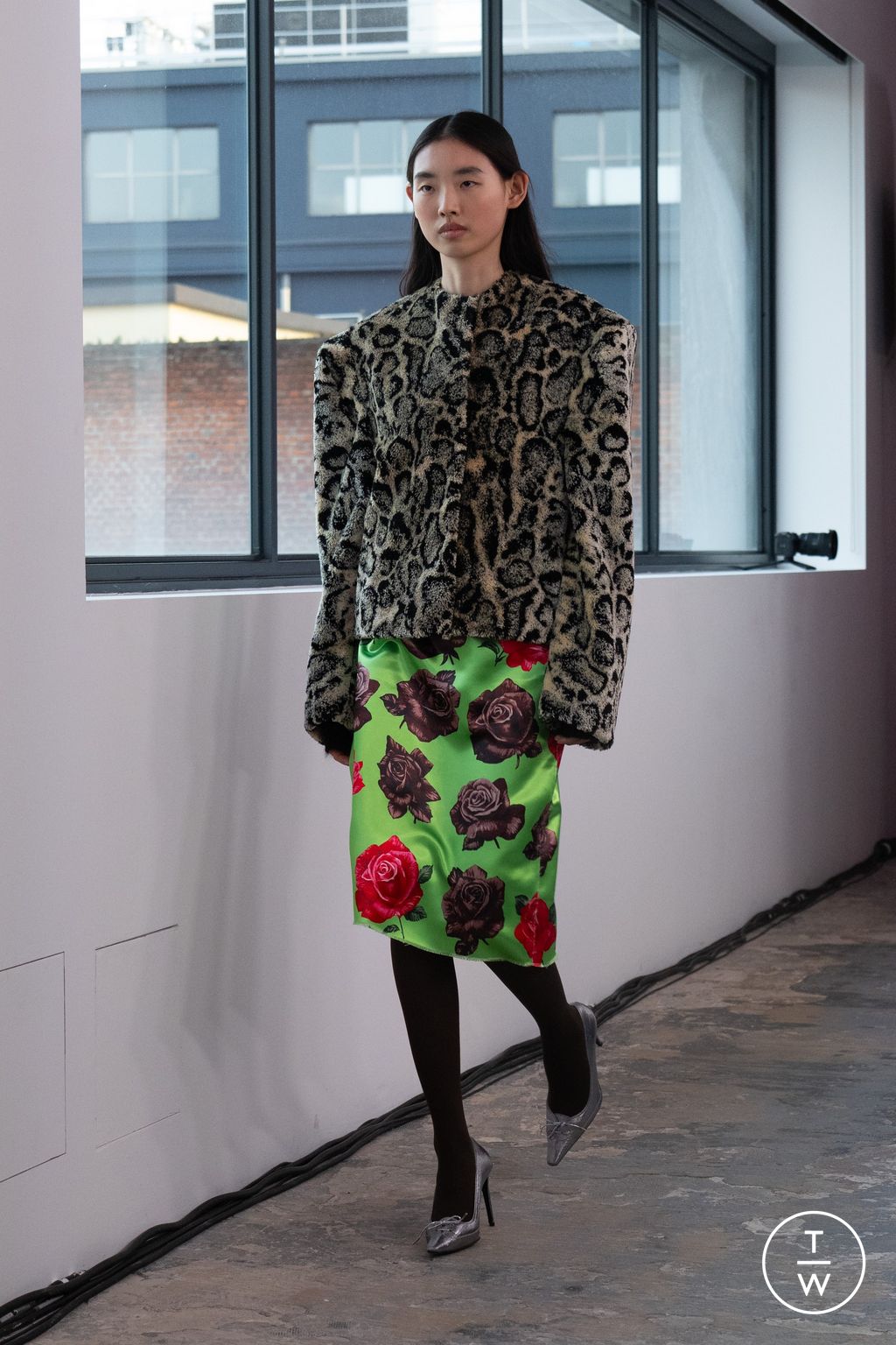 Fashion Week Milan Fall/Winter 2026 look 9 from the MSGM collection womenswear