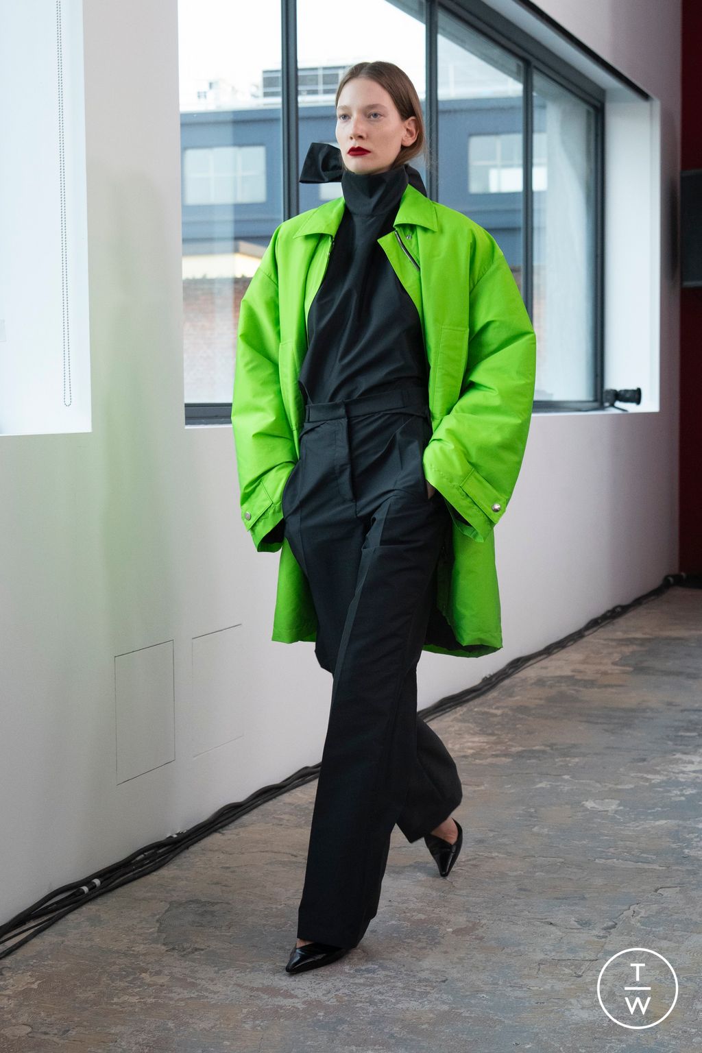 Fashion Week Milan Fall/Winter 2026 look 11 from the MSGM collection womenswear