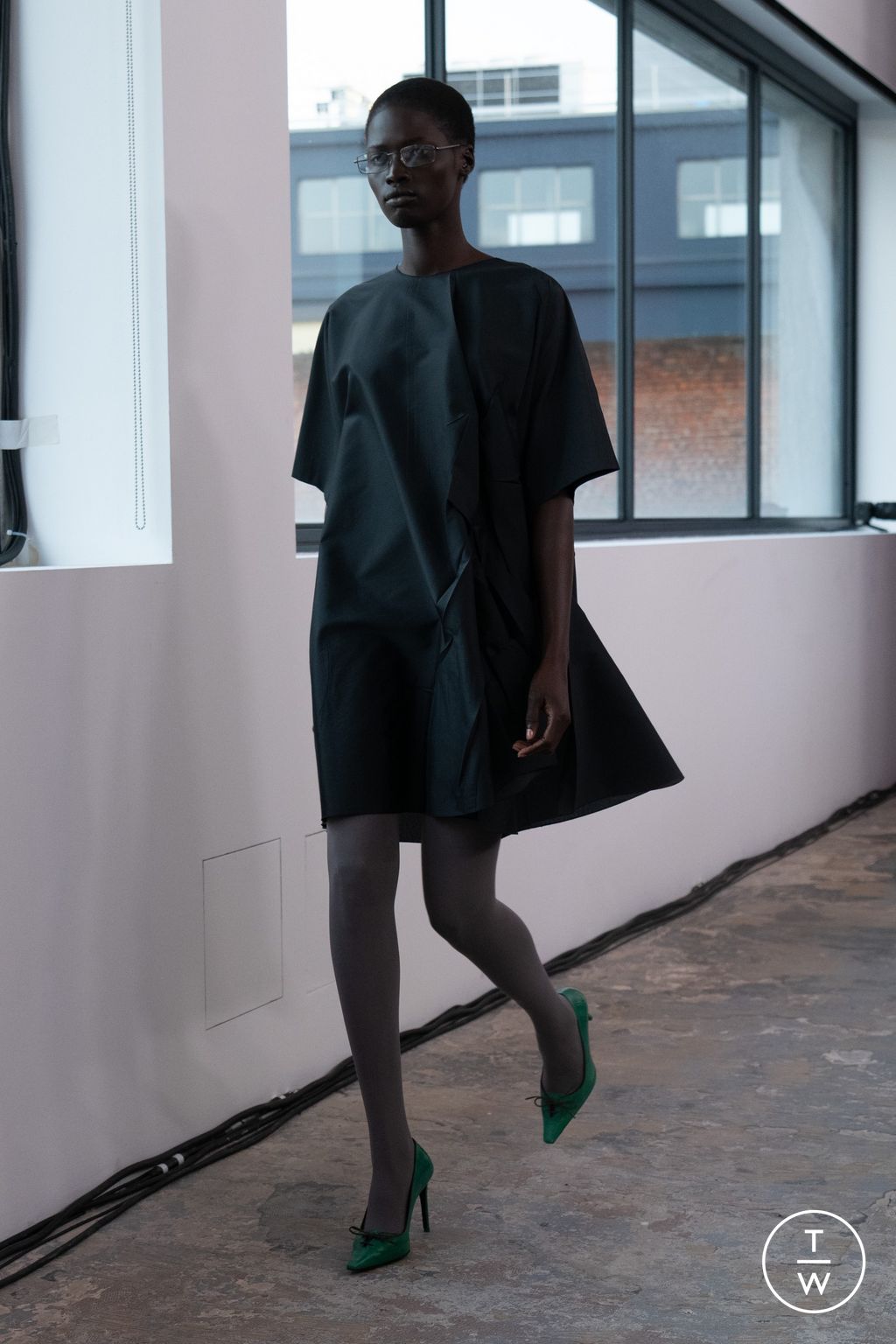 Fashion Week Milan Fall/Winter 2026 look 13 from the MSGM collection womenswear