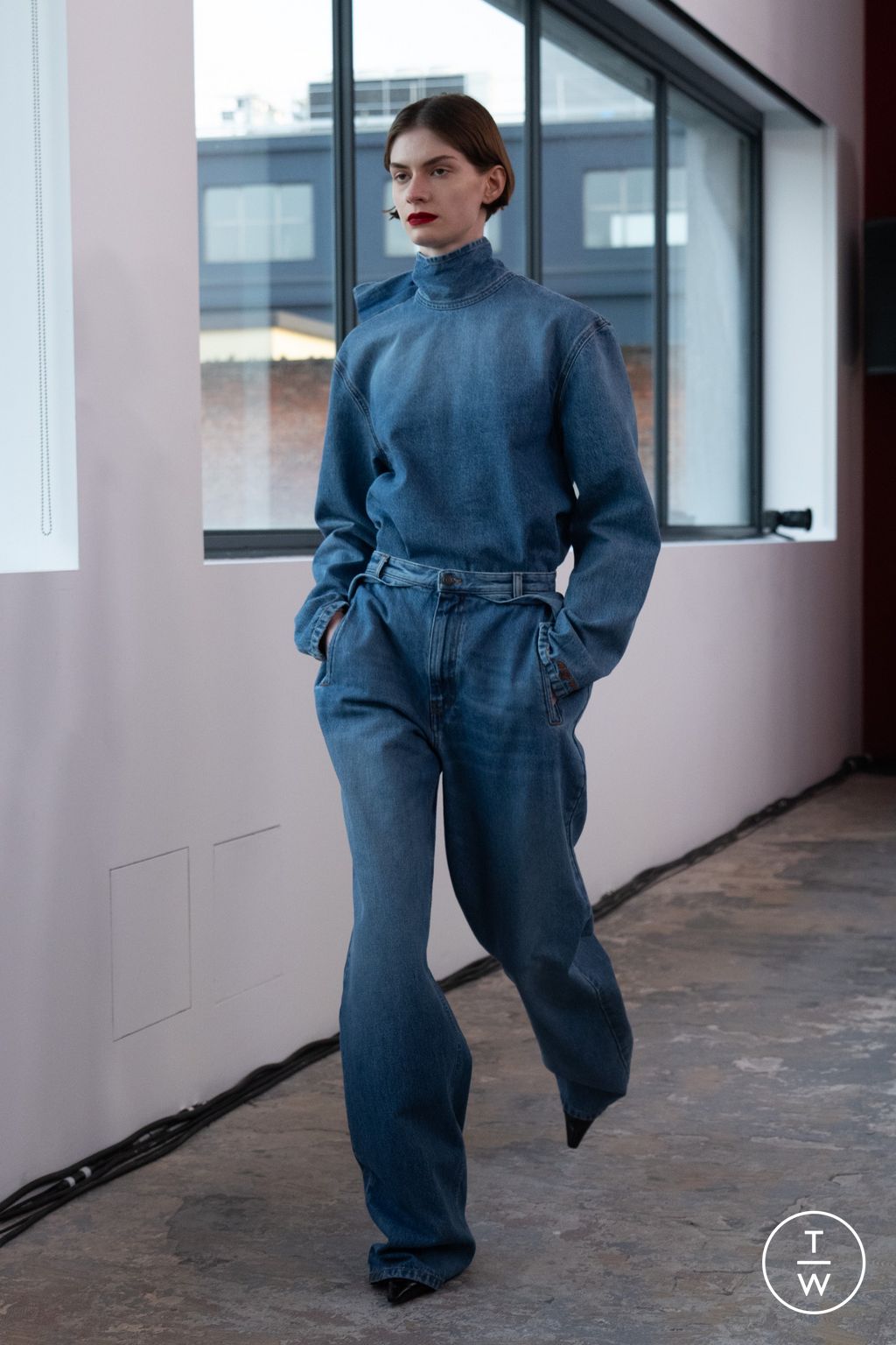 Fashion Week Milan Fall/Winter 2026 look 20 from the MSGM collection womenswear