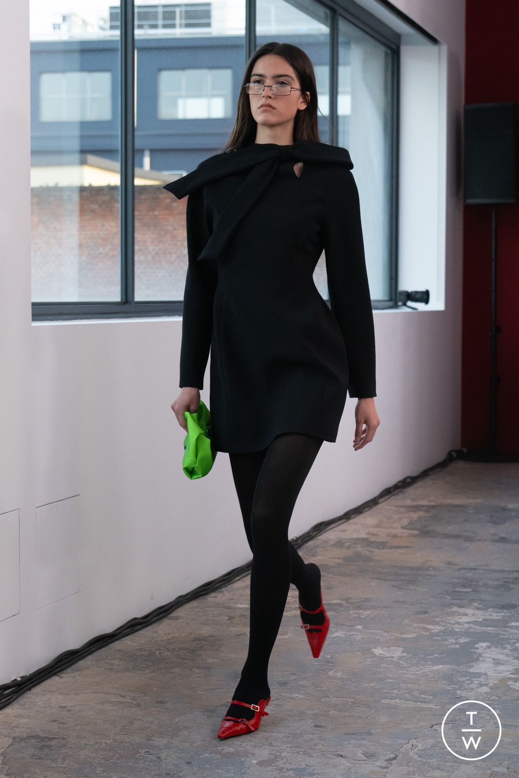 Fashion Week Milan Fall/Winter 2026 look 31 de la collection MSGM womenswear